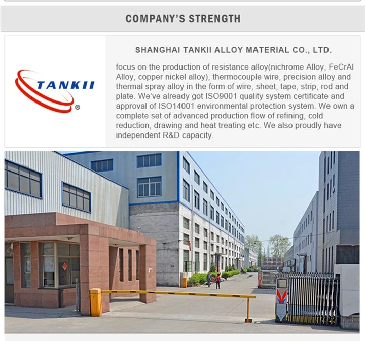 Cupro Nickel Alloy CuNi2 Folie voor thermische overbelasting relais 2