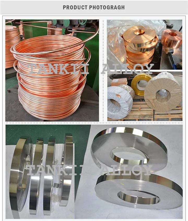 Fabrieksprijzen en Beryllium-koperlegeringsband van hoge kwaliteit C17200 CuBe-band 1